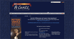 Desktop Screenshot of cuntz-guitars.de